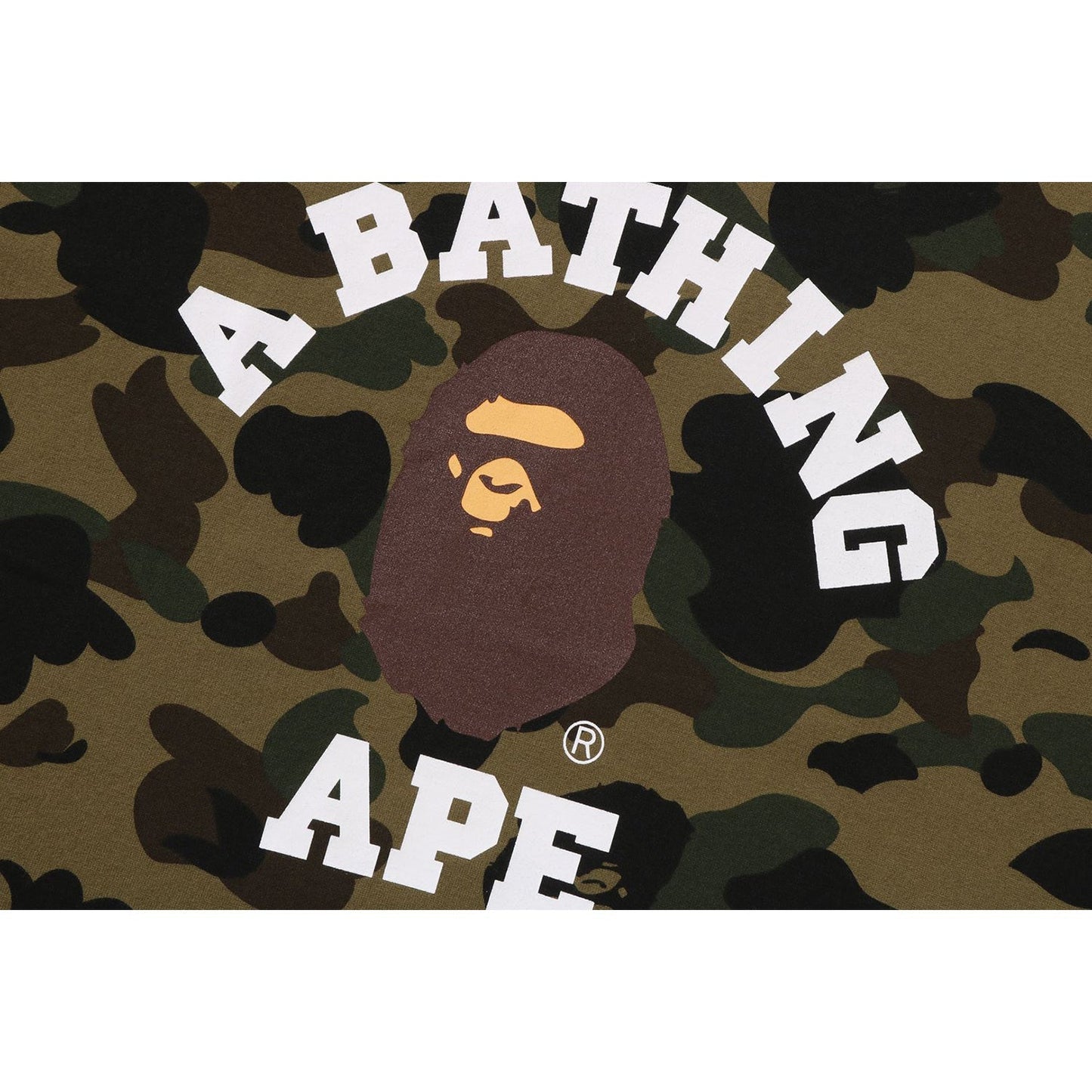 BAPE 1ST CAMO College Tee