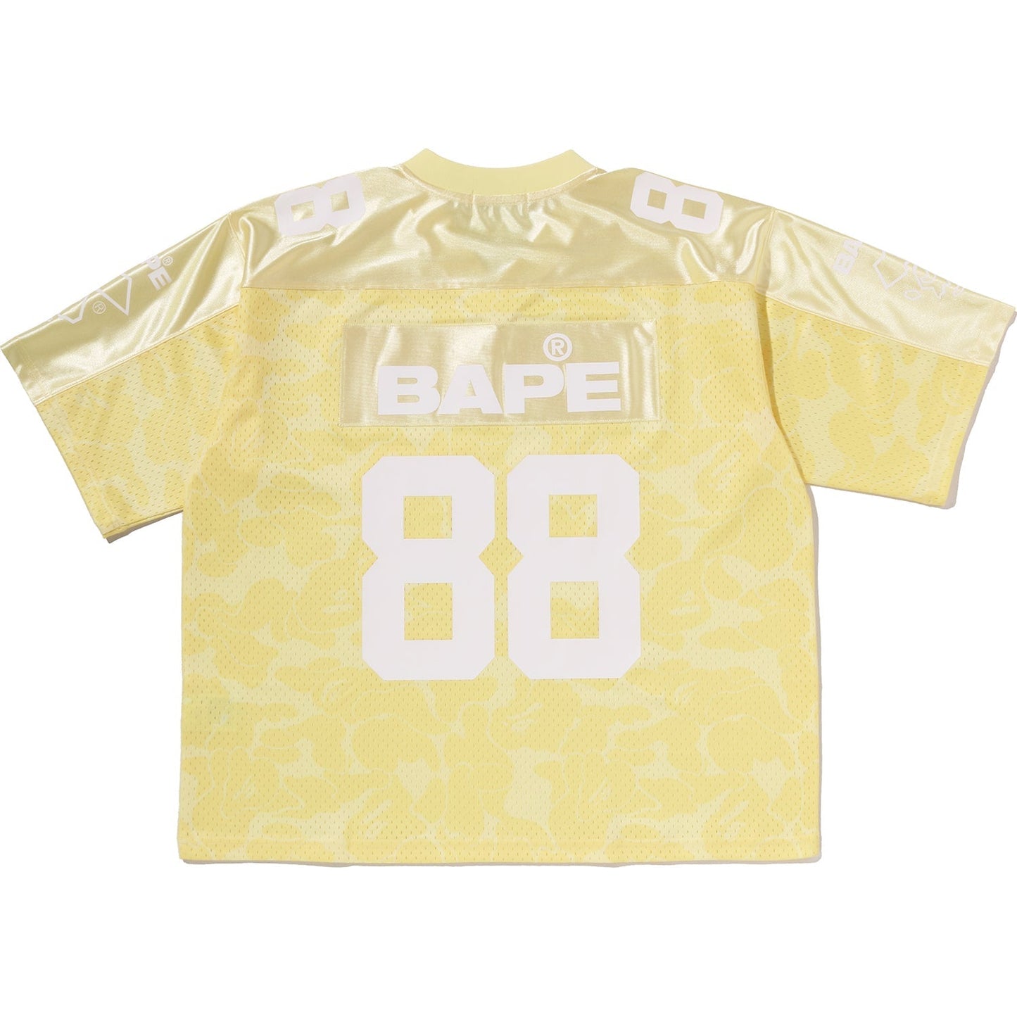 BAPE Solid Camo Football Jersey Tee