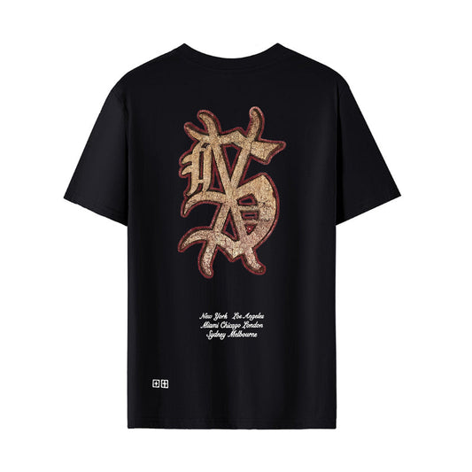 Ksubi Global Cities Rose Monogram Tee
