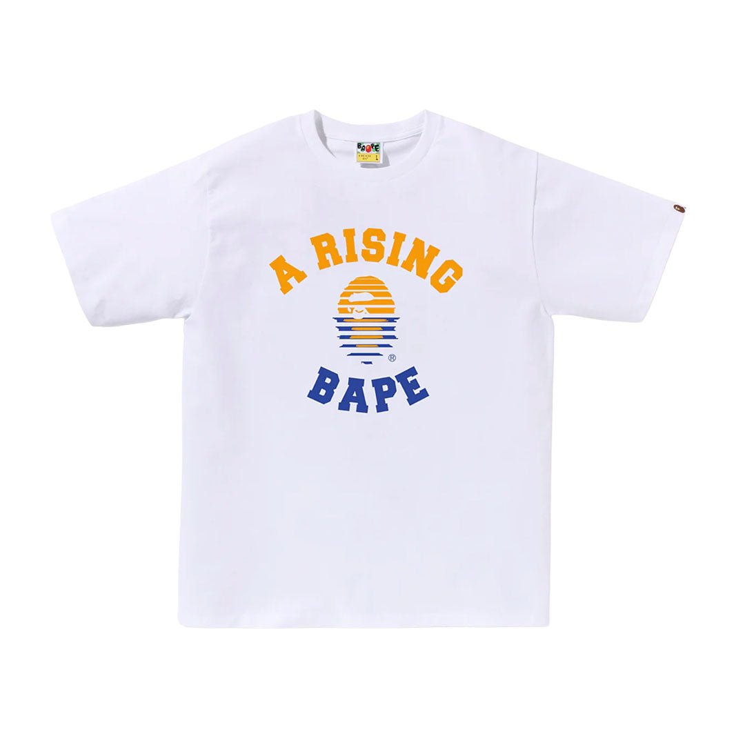 BAPE A Rising College Tee White