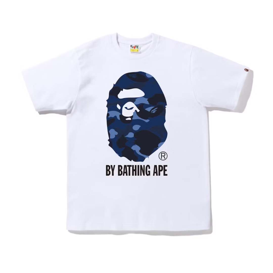 BAPE Color Camo By Bathing Ape Tee White/Navy