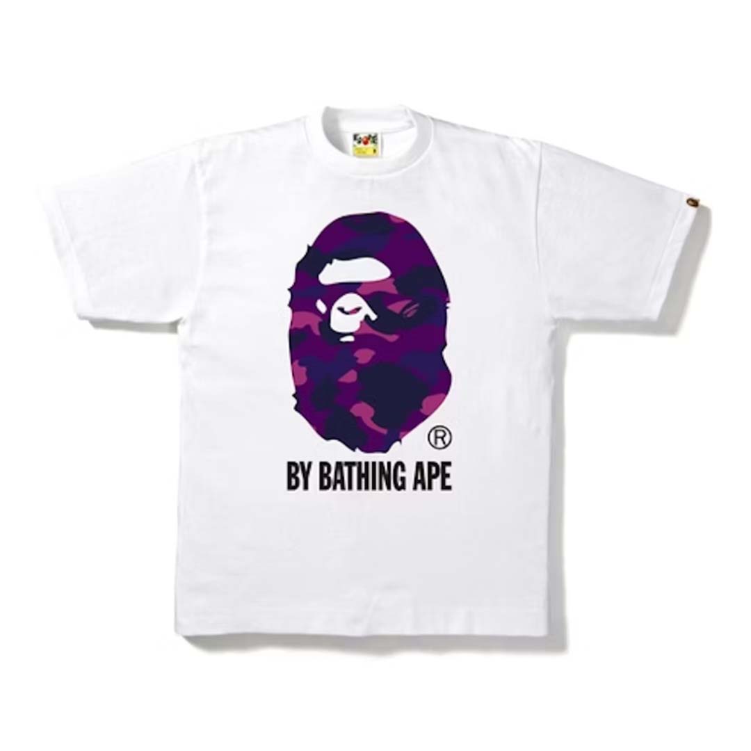 BAPE Color Camo By Bathing Ape Tee White/Purple