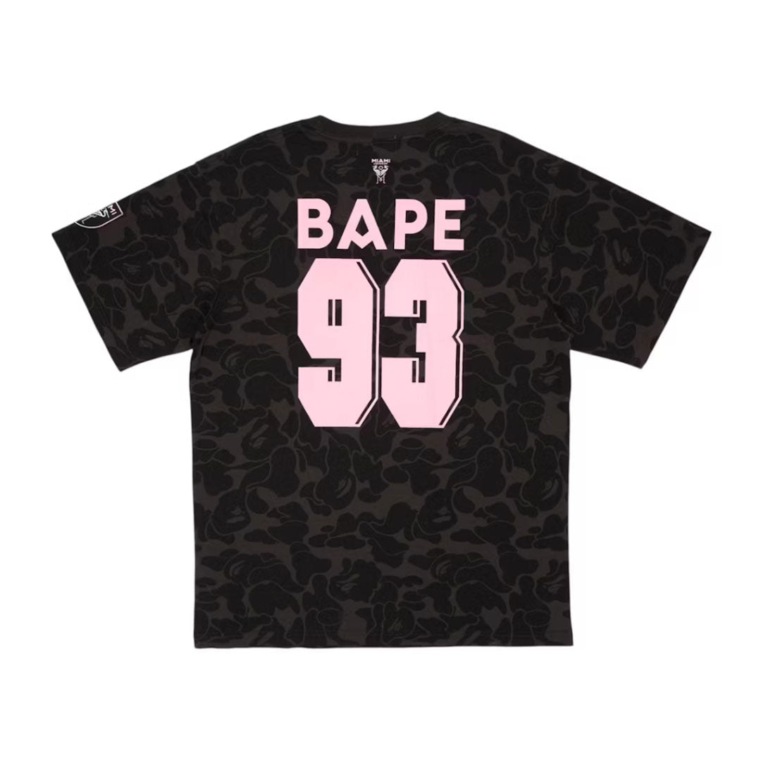 BAPE x Inter Miami CF Camo Tee Black/Pink
