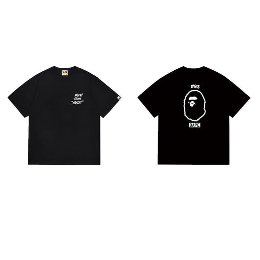 BAPE Ape Head Graphic Streetwear T-Shirt