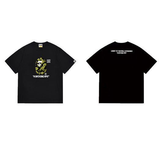 BAPE Ape Head Graphic Streetwear T-Shirt