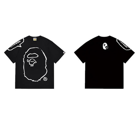 BAPE Ape Head Graphic Streetwear T-Shirt