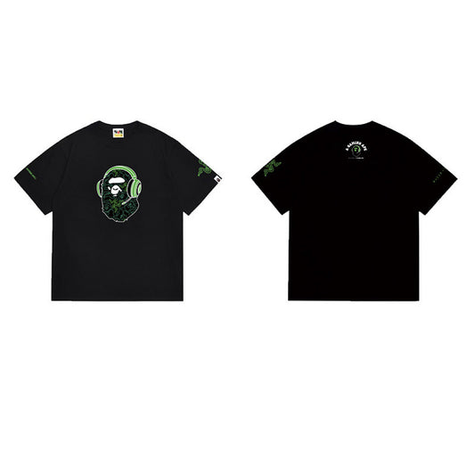 BAPE Ape Head Graphic Streetwear T-Shirt