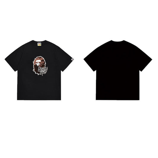 BAPE Ape Head Graphic Streetwear T-Shirt