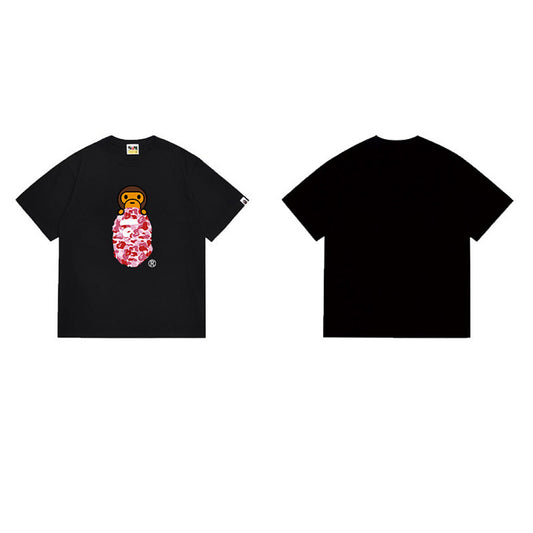 BAPE Ape Head Graphic Streetwear T-Shirt