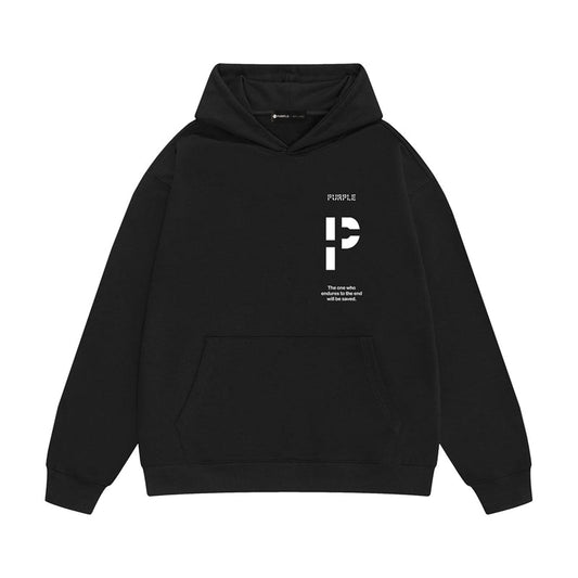 Purple Brand P Logo Pullover Hoodie
