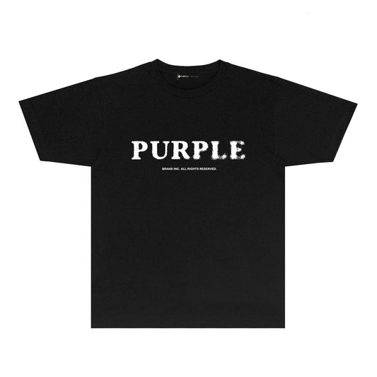 Purple Brand Inc. Distressed Logo Tee