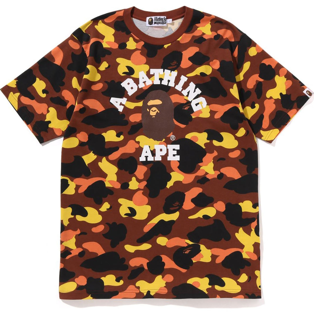 BAPE 1ST CAMO College Tee