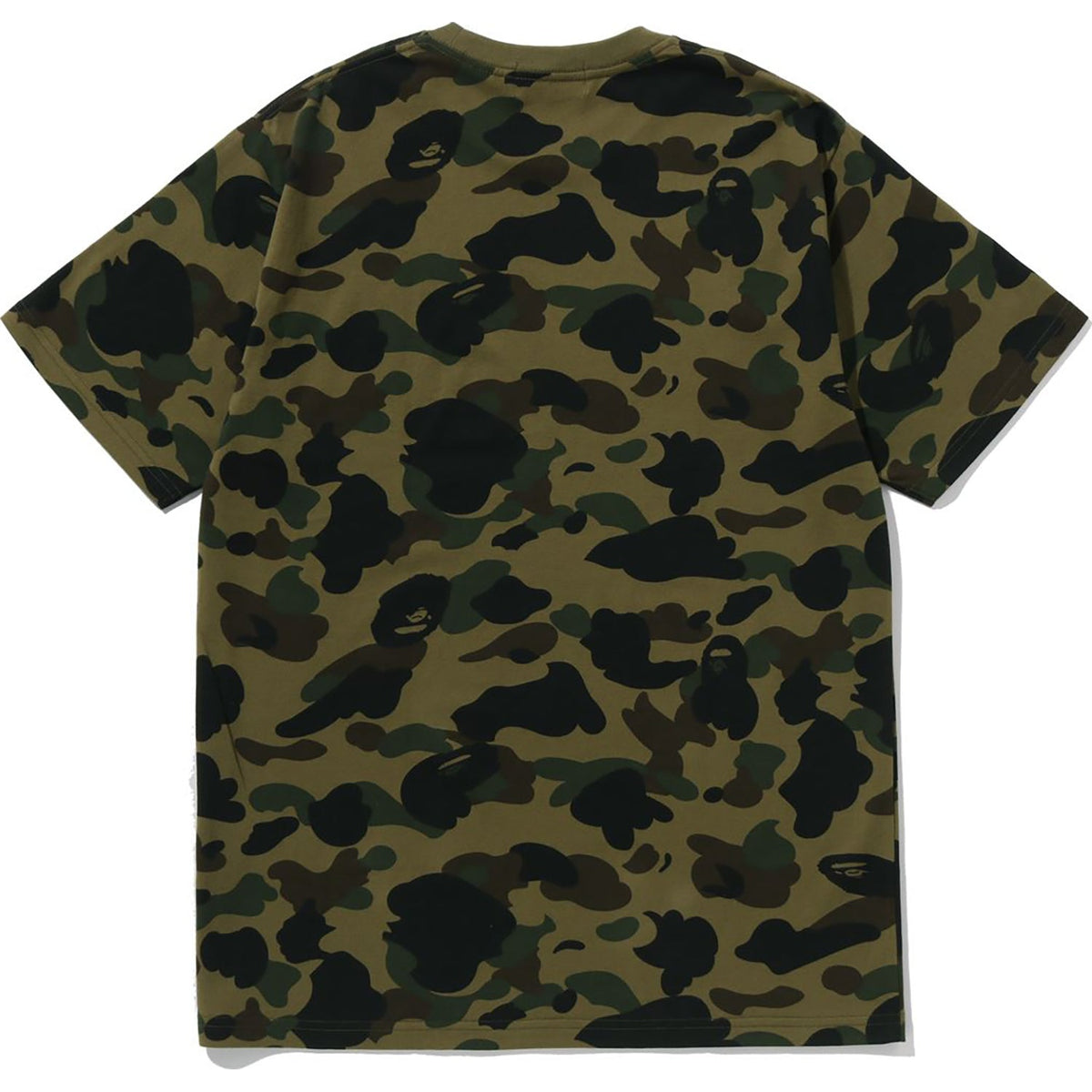 BAPE 1ST CAMO Rhinestone Logo Tee