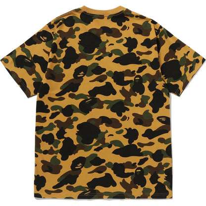 BAPE 1ST CAMO Rhinestone Logo Tee