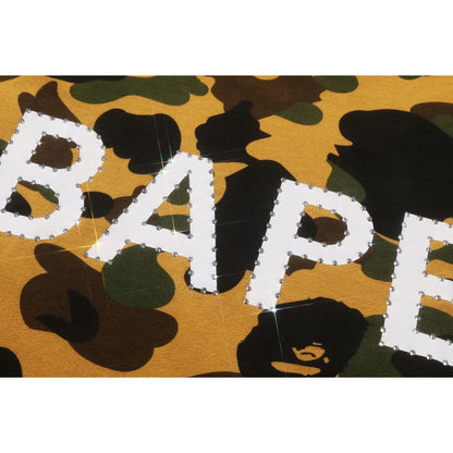 BAPE 1ST CAMO Rhinestone Logo Tee