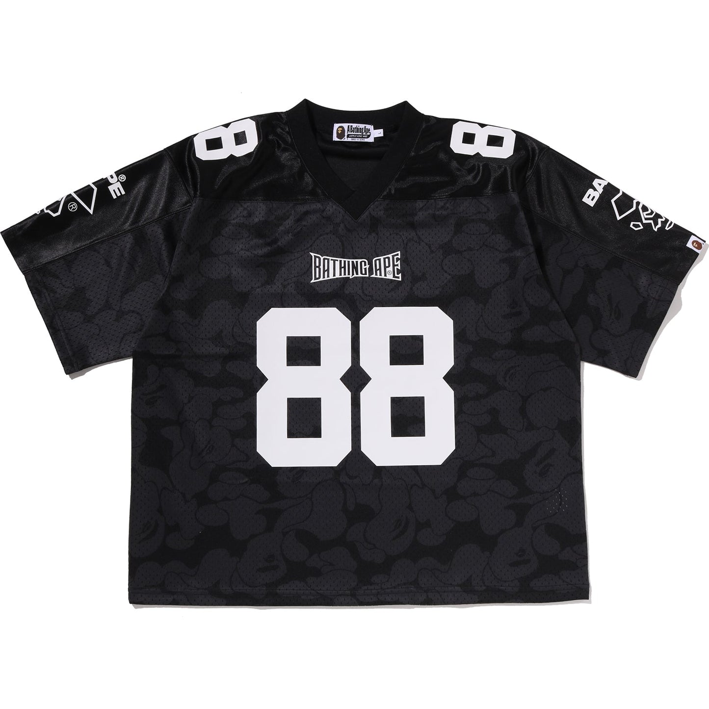 BAPE Solid Camo Football Jersey Tee