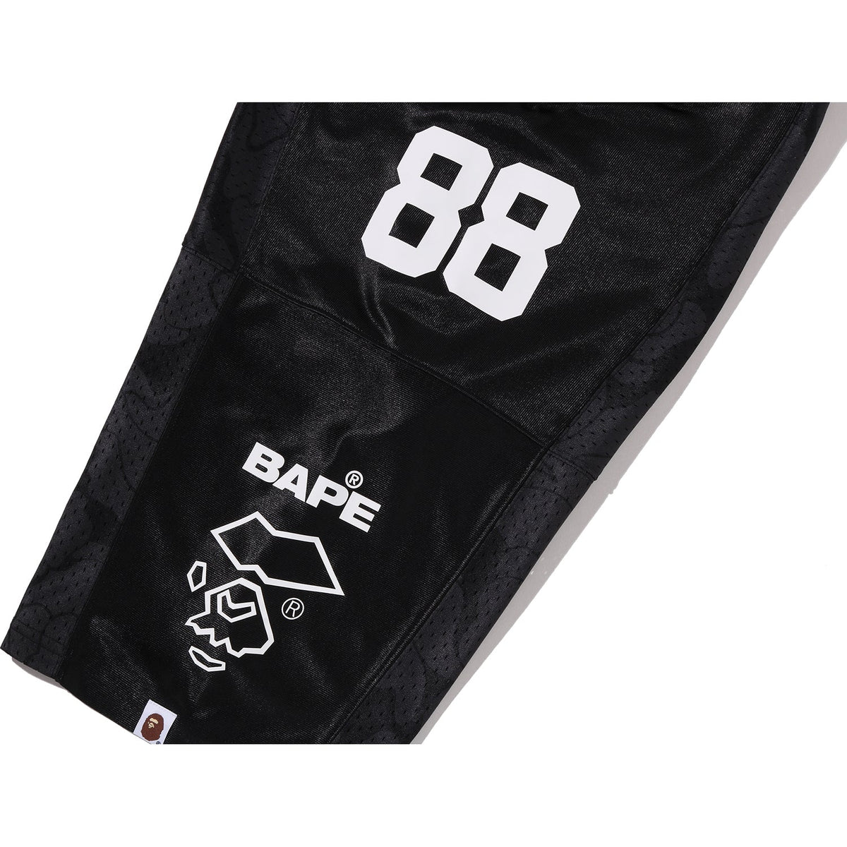 BAPE Solid Camo Football Jersey Tee