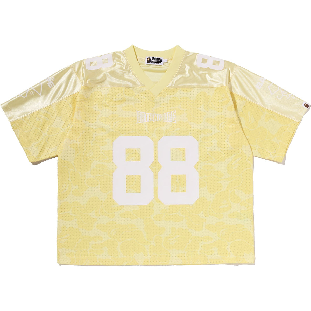 BAPE Solid Camo Football Jersey Tee