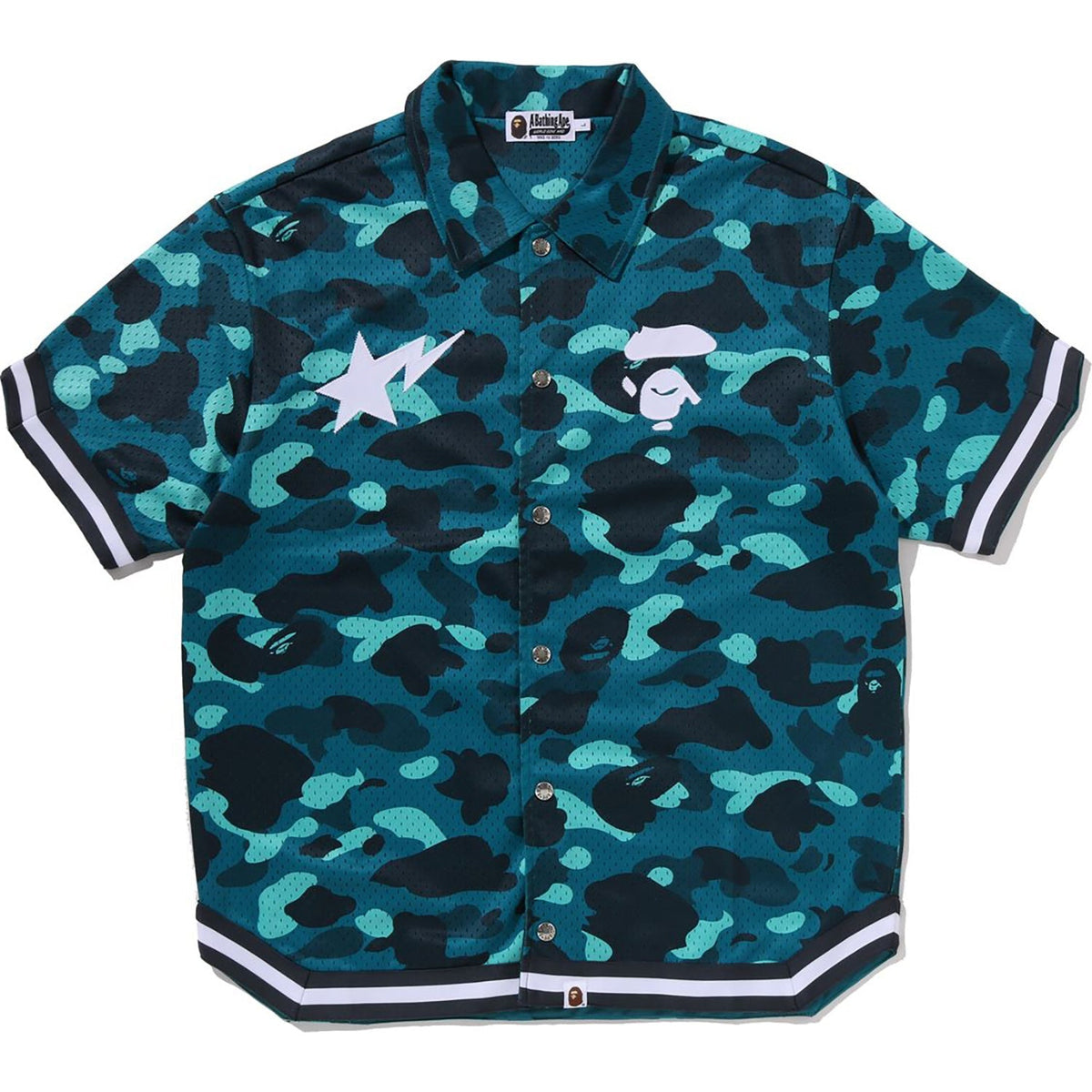 BAPE Color Camo Warm Up SS Shirt