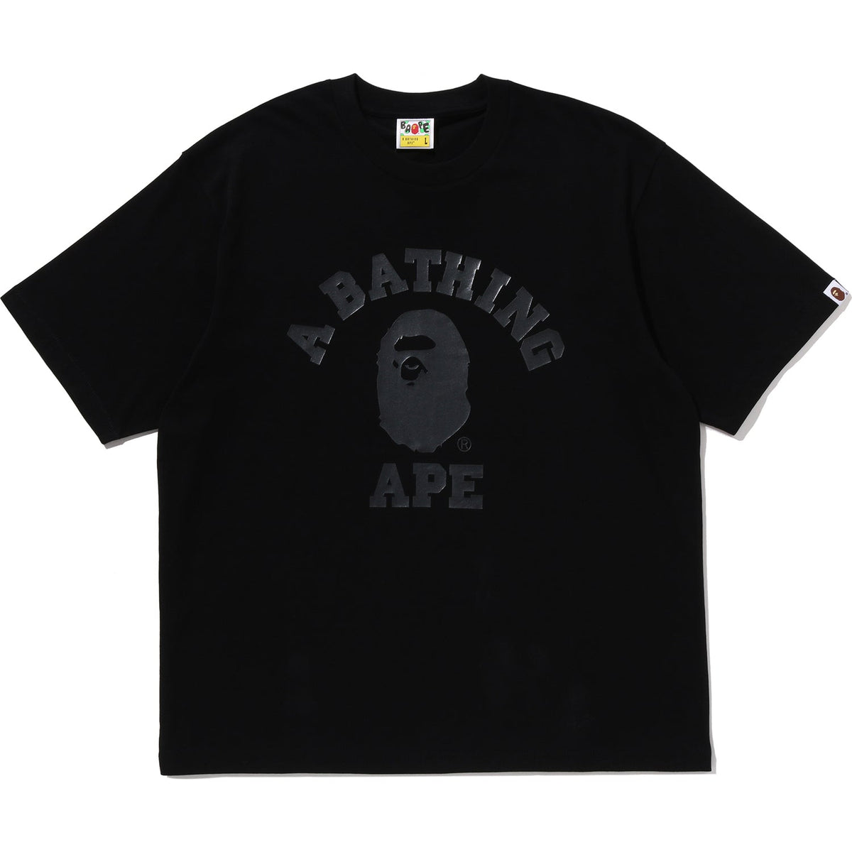 BAPE Metallic College Logo Relaxed Tee