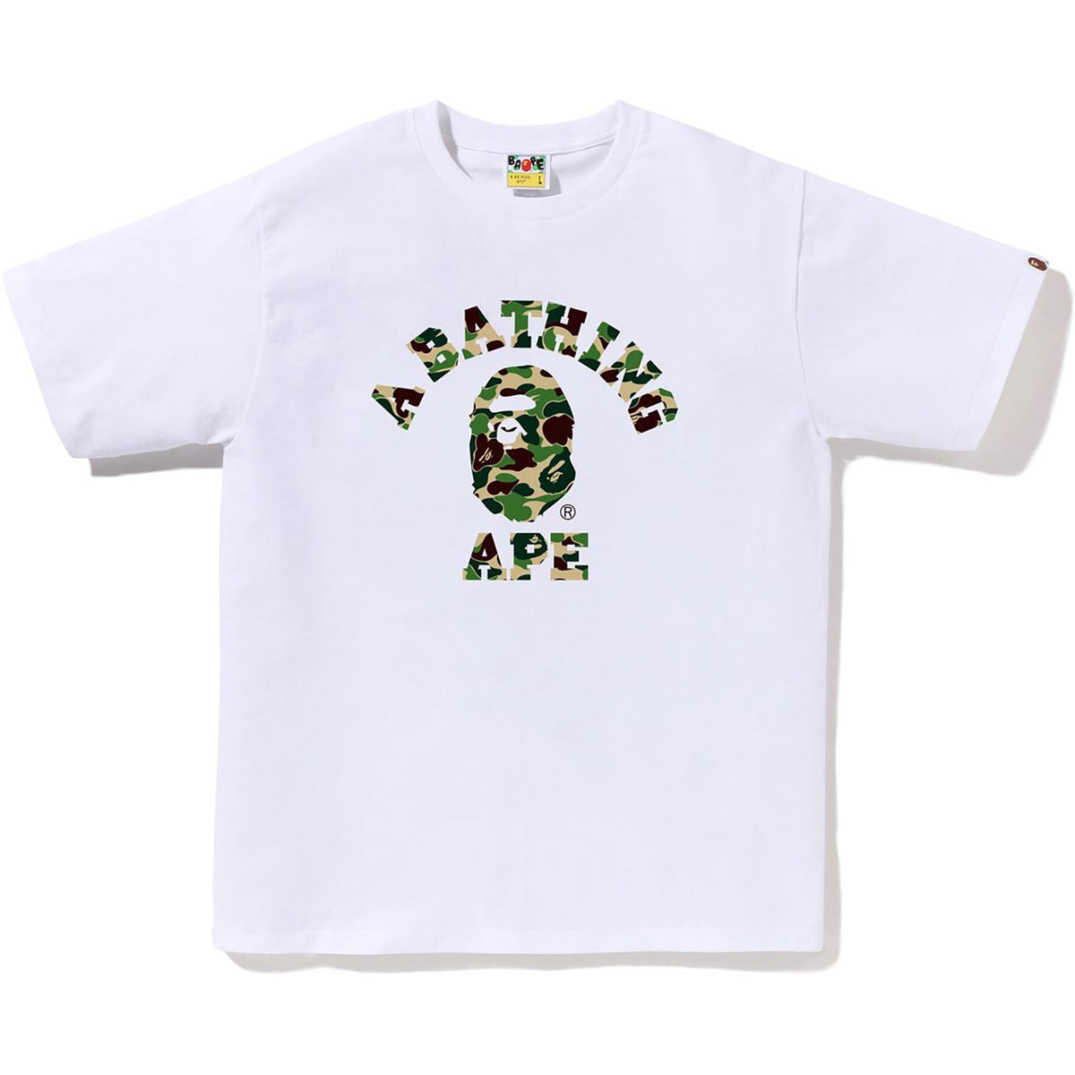BAPE ABC Camo College Tee