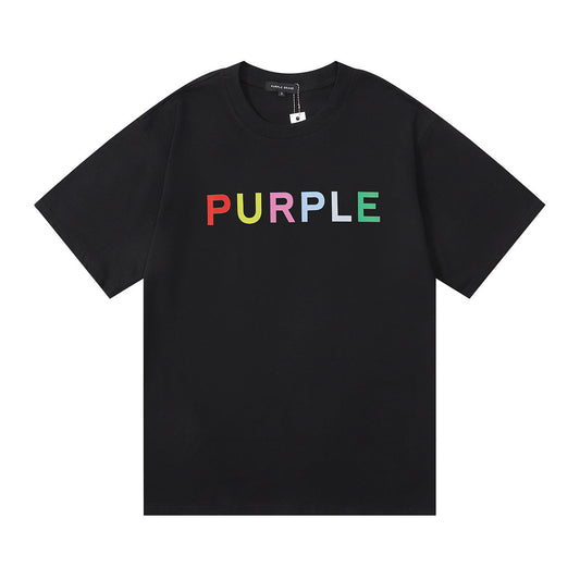 Purple Brand Multicolor Logo Tee