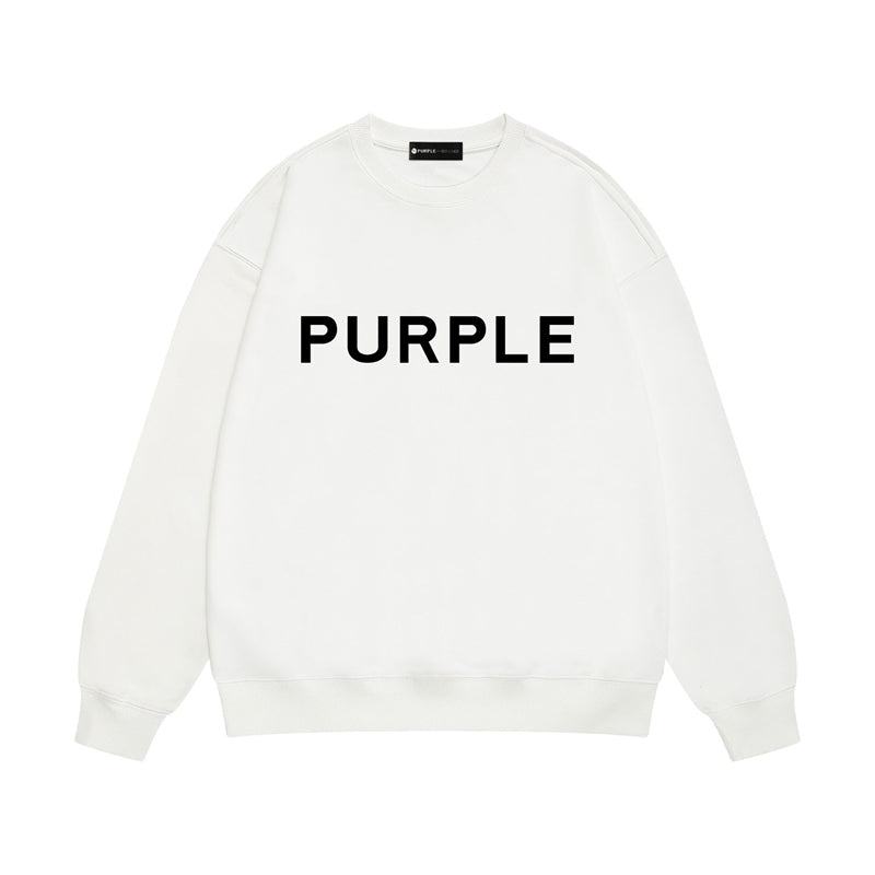 Purple Brand Classic Wordmark Crewneck Sweatshirt