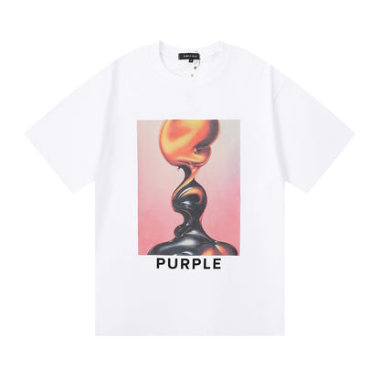 Purple Brand Liquid Sculpture Graphic Tee