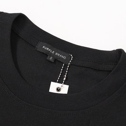 Purple Brand Abstract Graffiti Noise Texture Tee