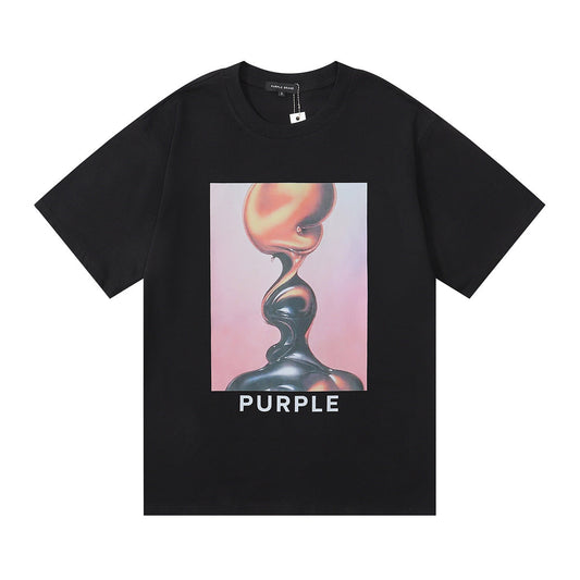 Purple Brand Liquid Sculpture Graphic Tee