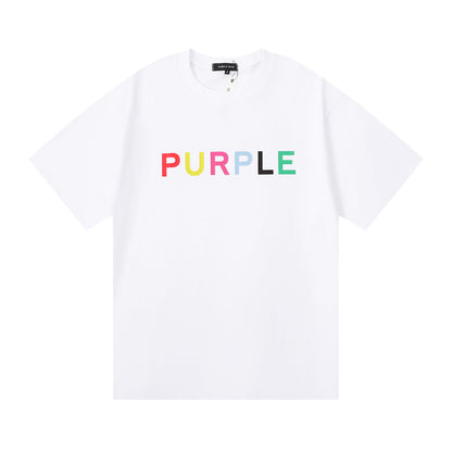 Purple Brand Multicolor Logo Tee