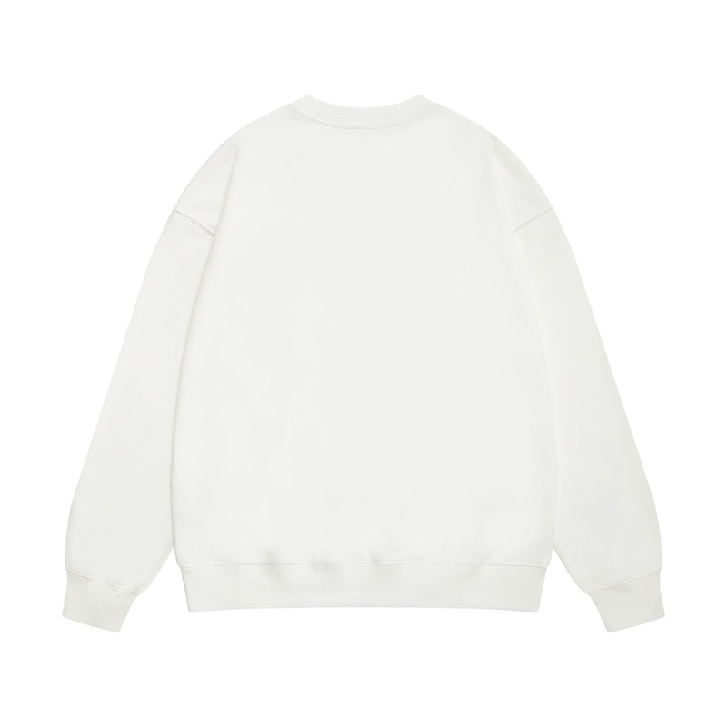 Purple Brand Deconstructed Wordmark Crewneck Sweatshirt