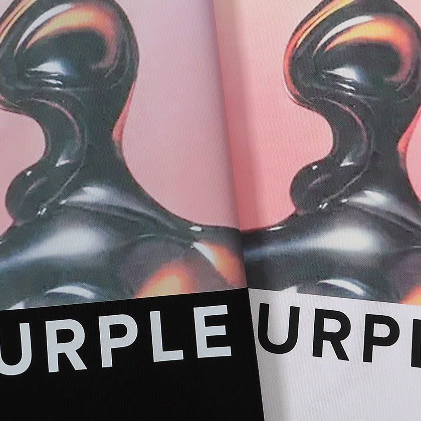 Purple Brand Liquid Sculpture Graphic Tee