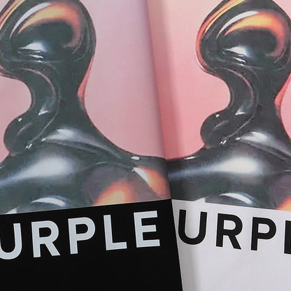 Purple Brand Liquid Sculpture Graphic Tee