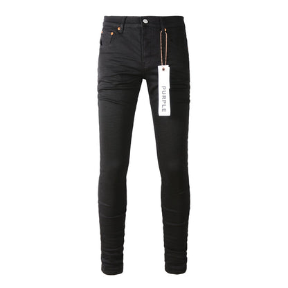 Purple Brand Clean Black Slim Jeans 9023