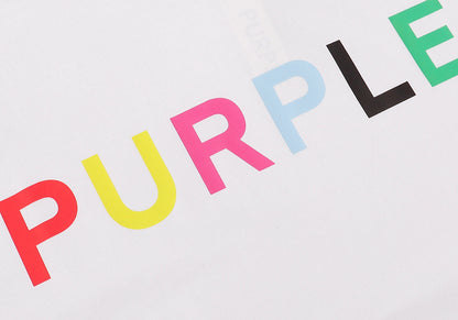 Purple Brand Multicolor Logo Tee
