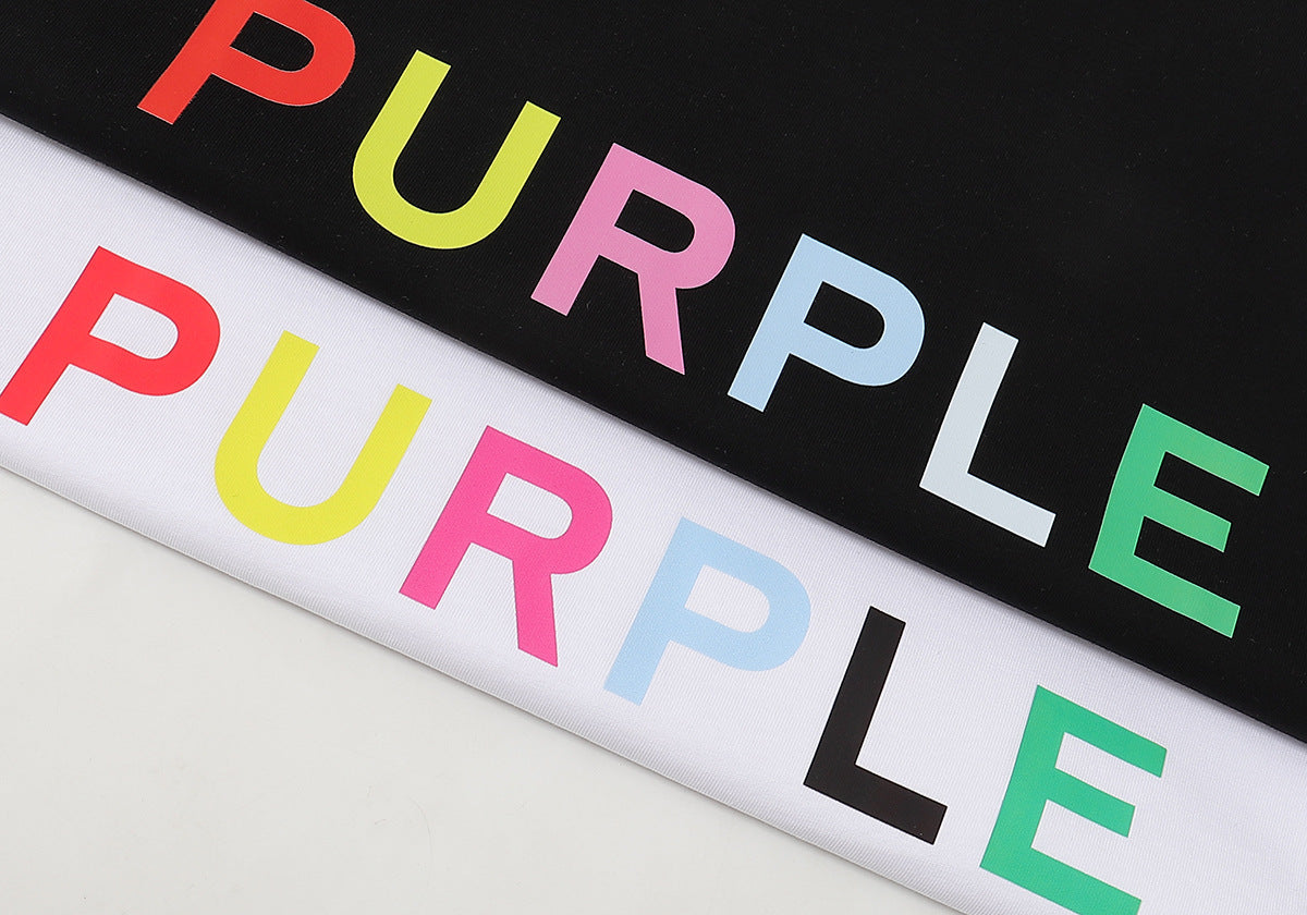 Purple Brand Multicolor Logo Tee