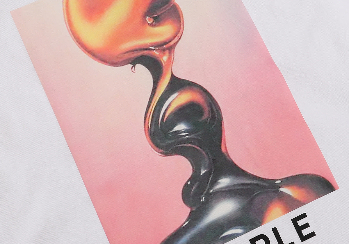 Purple Brand Liquid Sculpture Graphic Tee