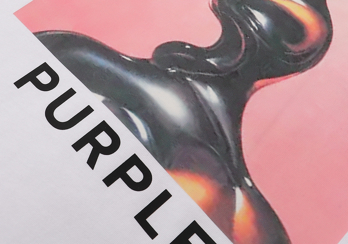 Purple Brand Liquid Sculpture Graphic Tee