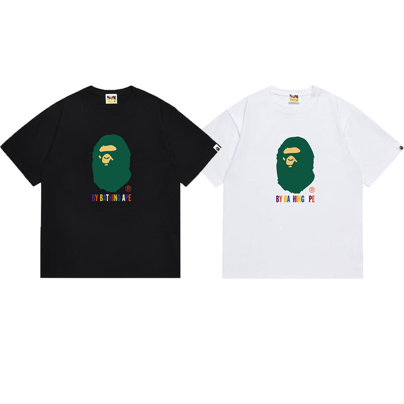 BAPE Ape Head Graphic Streetwear T-Shirt