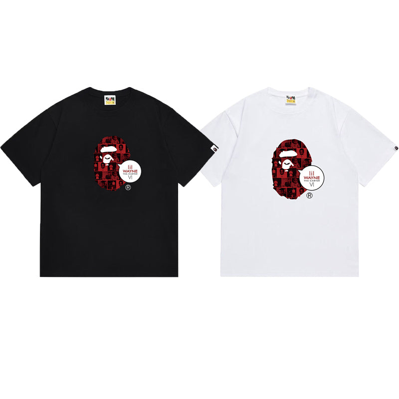 BAPE Ape Head Graphic Streetwear T-Shirt