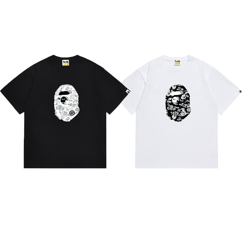 BAPE Ape Head Graphic Streetwear T-Shirt