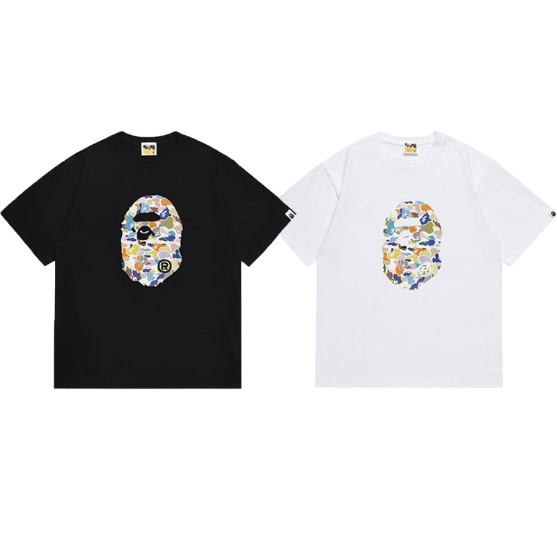 BAPE Ape Head Graphic Streetwear T-Shirt