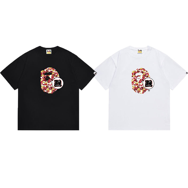BAPE Ape Head Graphic Streetwear T-Shirt