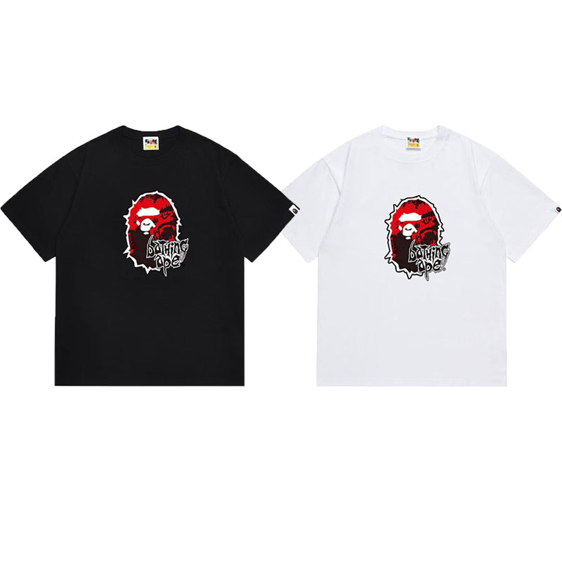 BAPE Ape Head Graphic Streetwear T-Shirt