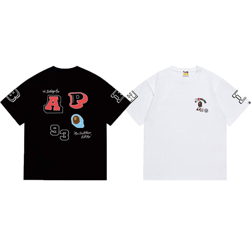 BAPE Ape Head Graphic Streetwear T-Shirt