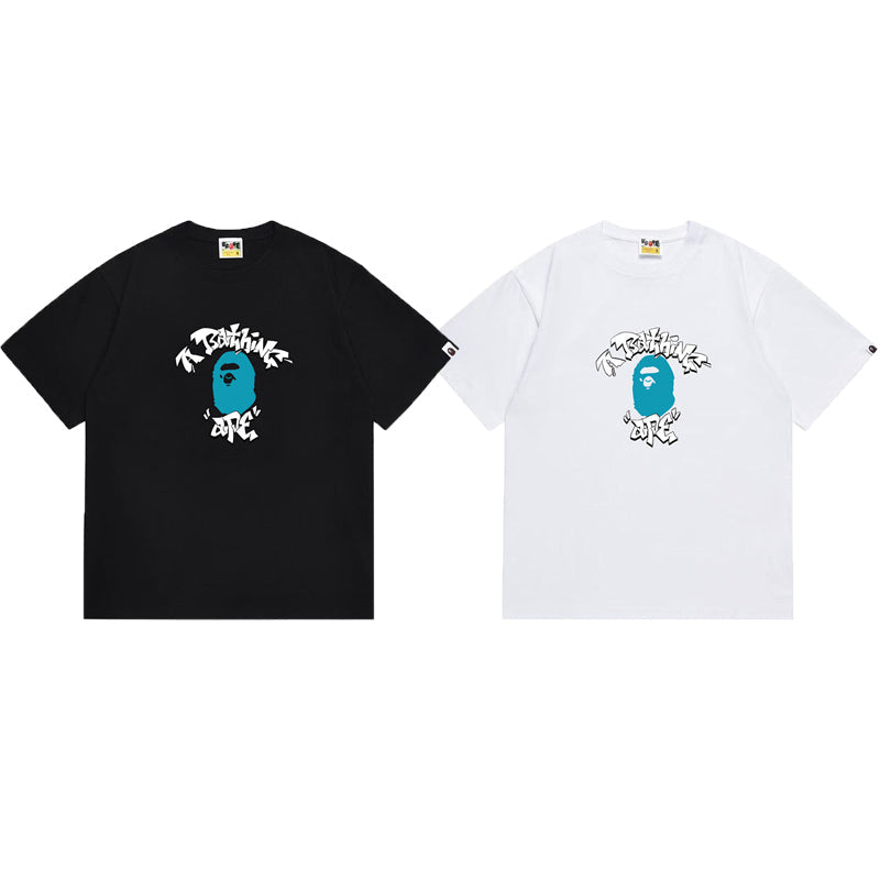 BAPE Ape Head Graphic Streetwear T-Shirt