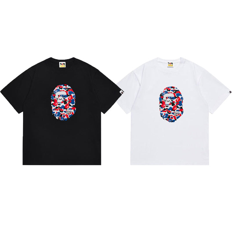 BAPE Ape Head Graphic Streetwear T-Shirt