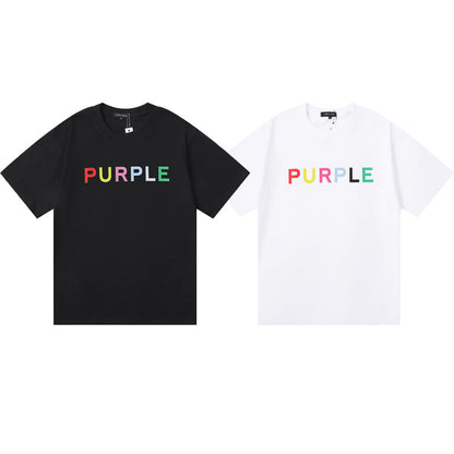 Purple Brand Multicolor Logo Tee