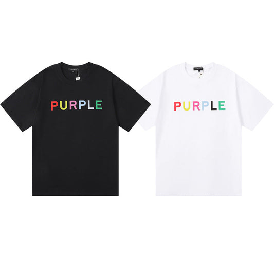 Purple Brand Multicolor Logo Tee